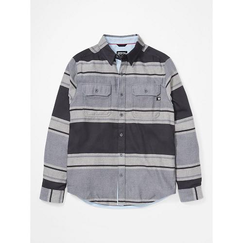 Marmot Del Norte Clothes - Mens Shirts Dark Grey CA8539476 Canada